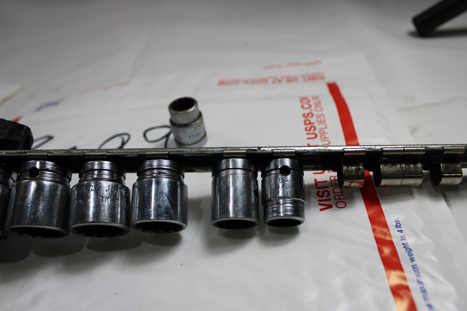 Cornwell 3/8 Drive 6 Point Chrome Metric Socket Set 10mm-19mm