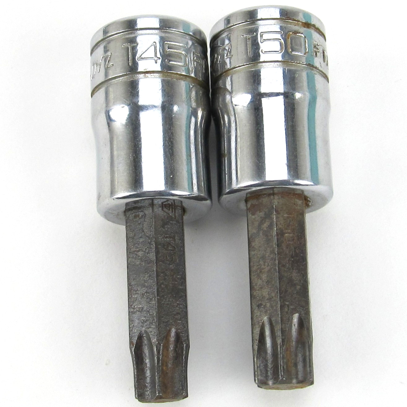 Snap-on 3/8″ Drive T45 T50 Torx Bit Socket Driver FTX45E FTX50E USA