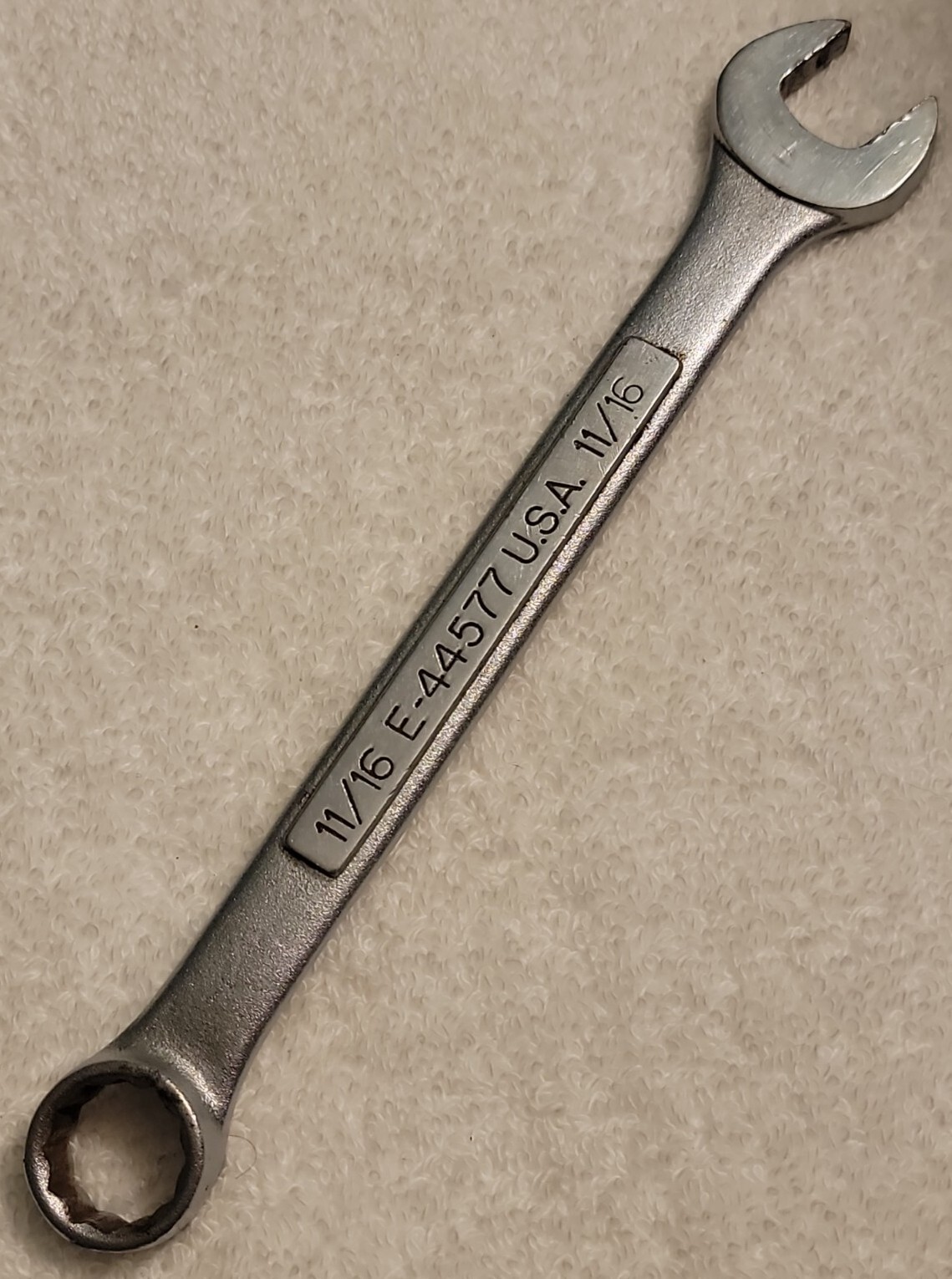 Craftsman 11/16″ 12 Point Combination Wrench 44577 e Series misprint
