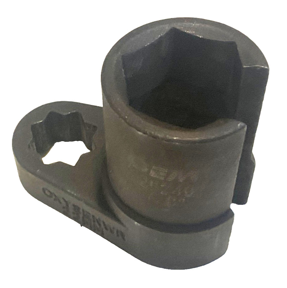 OEM® TOOLS 7/8” (22mm) OFFSET OXYGEN SENSOR O2 SOCKET, 3/8” DRIVE, 6-Pt, 25249
