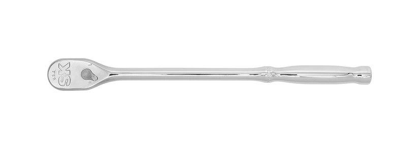 SK Hand Tools 80202 3/8 Dr LP90 11in Teardrop Fixed Head Ratchet USA MADE