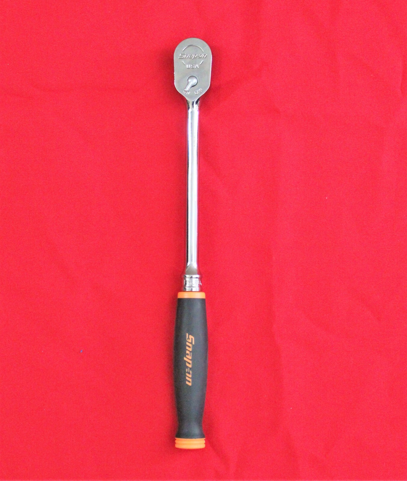 Snap On FHL80 – Dual 80 Orange Long Soft Grip Handle Ratchet New