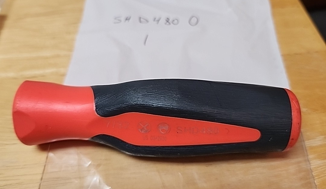 SNAP ON HARD GRIP **HANDLES ONLY** FOR FLAT TIP INSTINCT STANDARD SCREWDRIVER