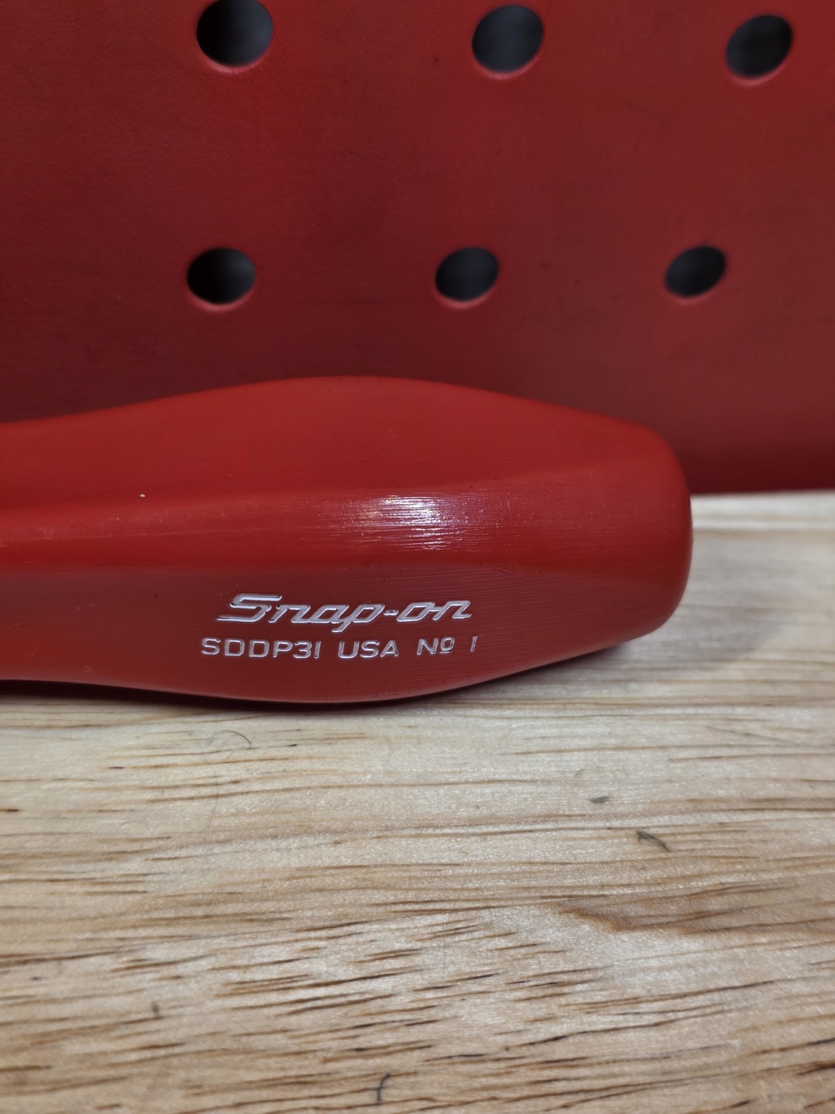 Snap-on Tools SDDP31 Red 3″ Length Shank 6.5″ OAL #1 Phillips Light Use