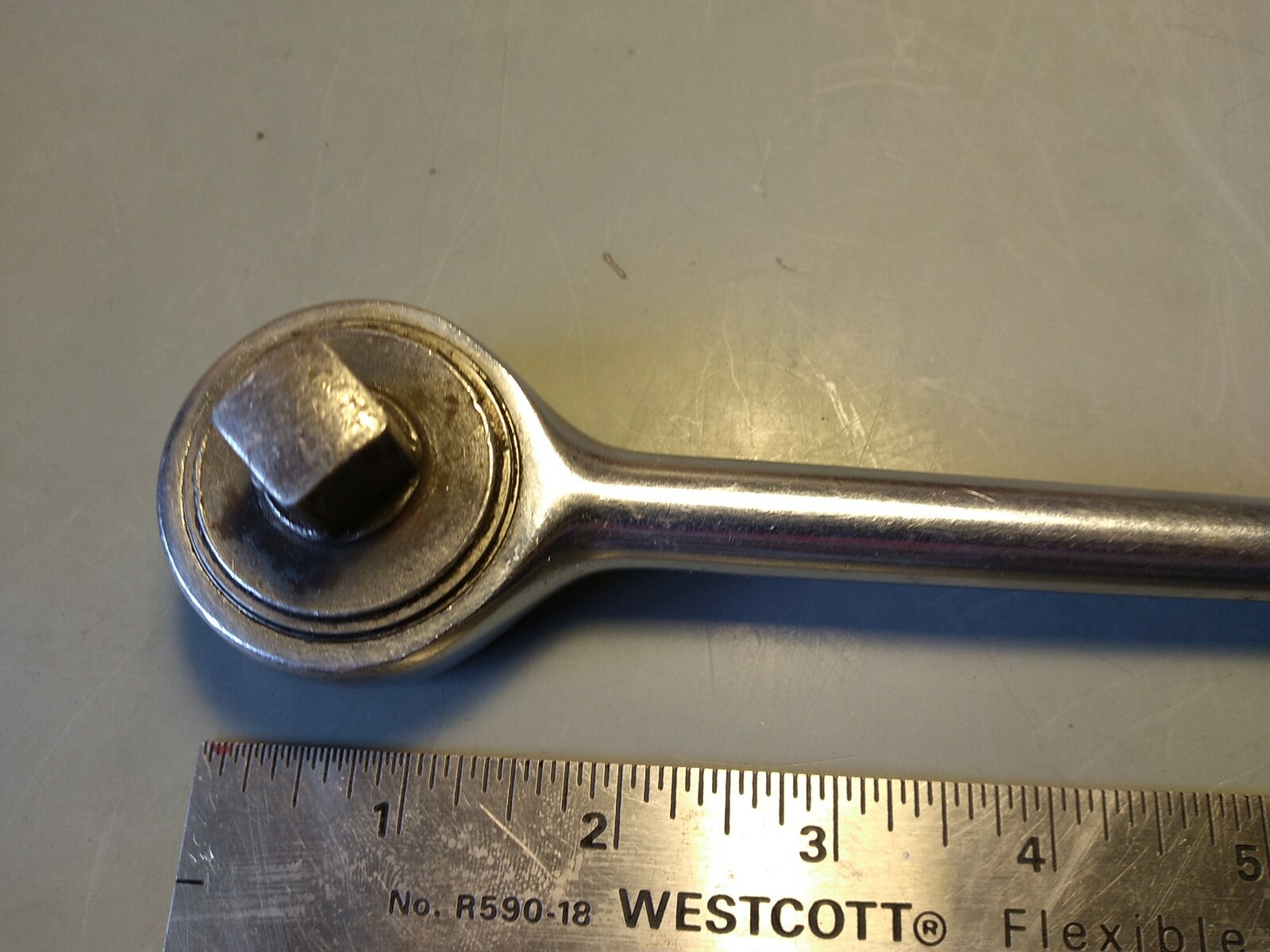 Vintage Challenger USA No. 1660-2 Ratchet 1/2″ Drive 10″ Long