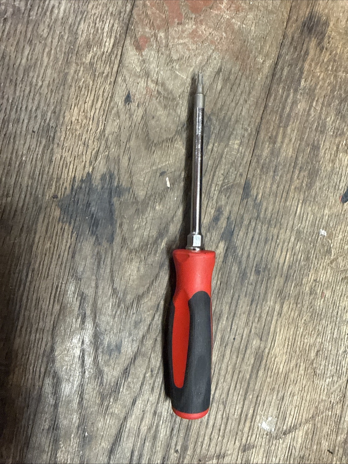 Snap On Tools SGDT310B T10 Torx Miniature Screwdriver RED Soft Grip Handle