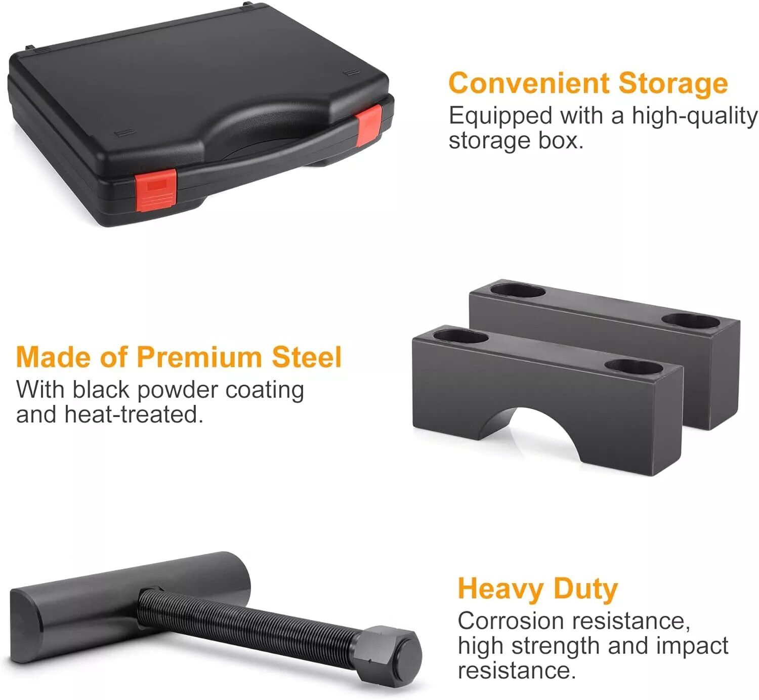 Heavy Duty Yoke Puller Tool 60050 For Semi Trucks, Class 6-8 Trucks & Equipment