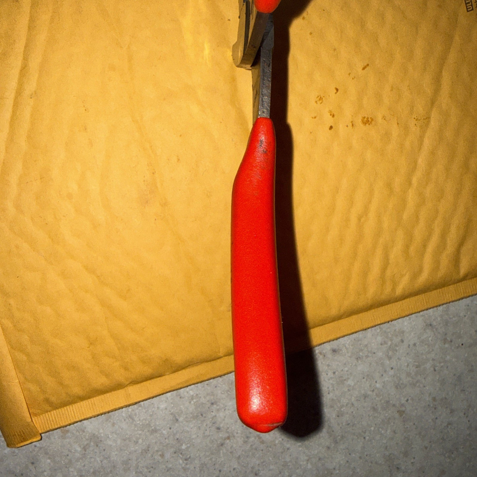 Snap-on Tools 96ACF 8″ Long Needle Nose Pliers Red USA