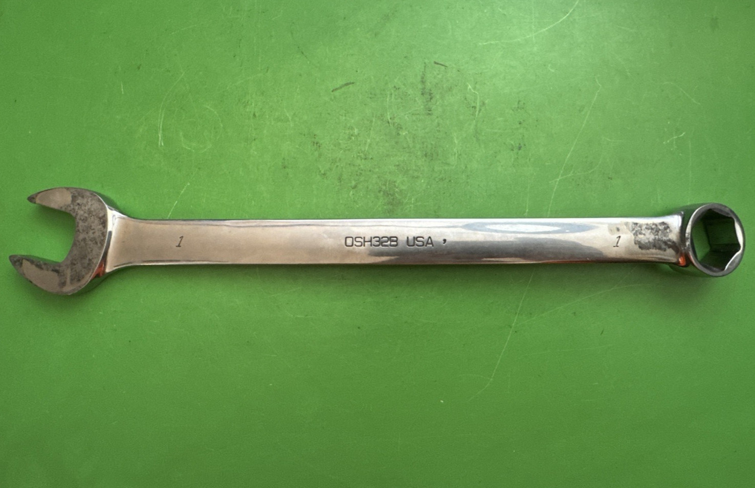Snap-On Professional Tools USA 6 Point SAE Size 1″ Combination Wrench MPN OSH32B
