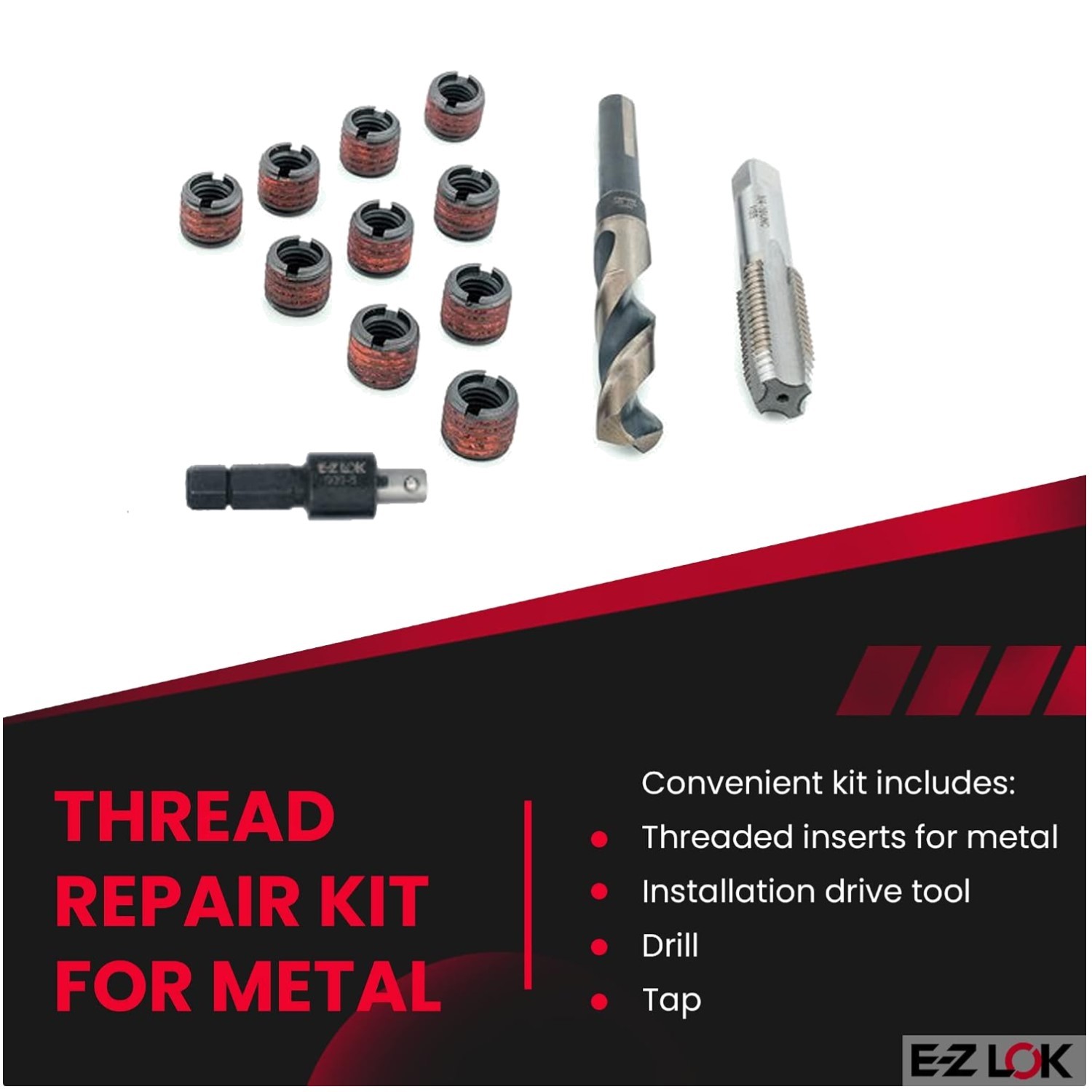 Carbon Steel Thread Repair Set – M10-1.25 Installation