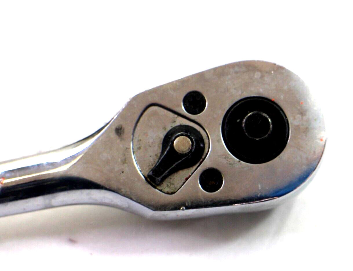 Ace Professional High Polish Chrome 3/8″ Quick Release QR Pear top Ratchet 7.75″