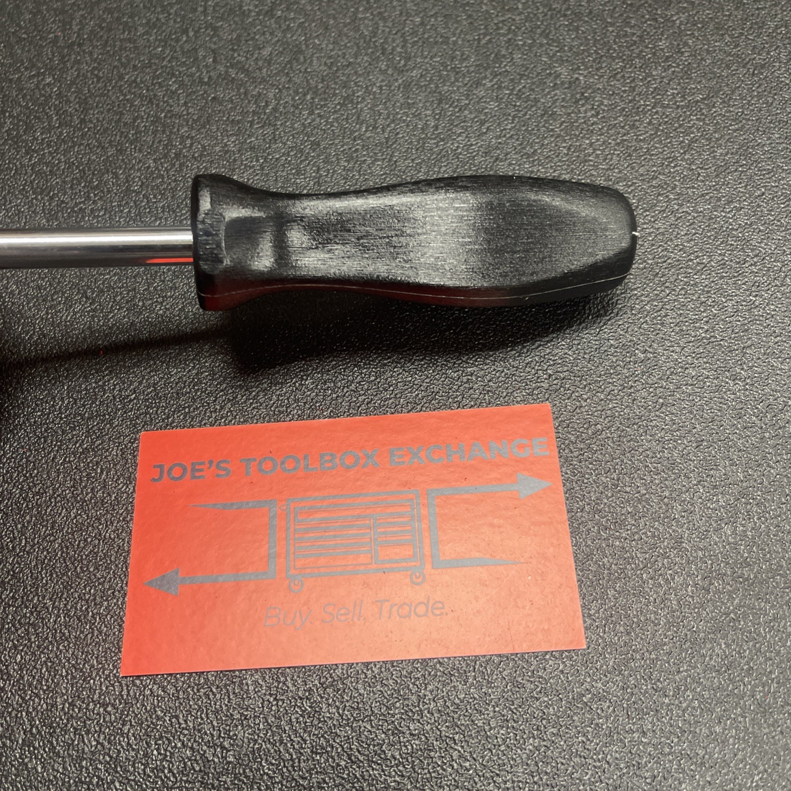 Snap-on Tools USA NEW BLACK Hard Handle 1/4″ Standard Shank Driver TM4CSA