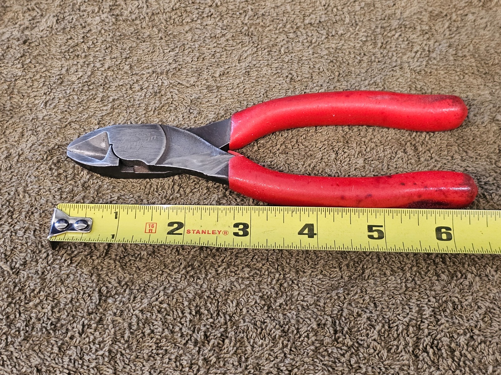 Snap On Diagonal Wire Cutter 6″ 86CF Snips Side Cut Nippers Pliers Tool