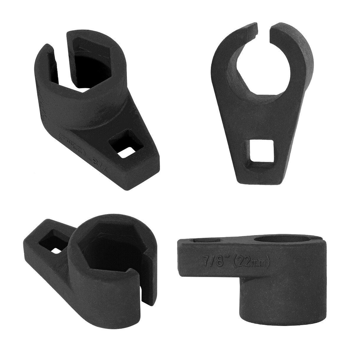 7/8 Inch and 22mm Offset Oxygen Sensor Socket Wrench Removal Tool 3/8 Inch Drive