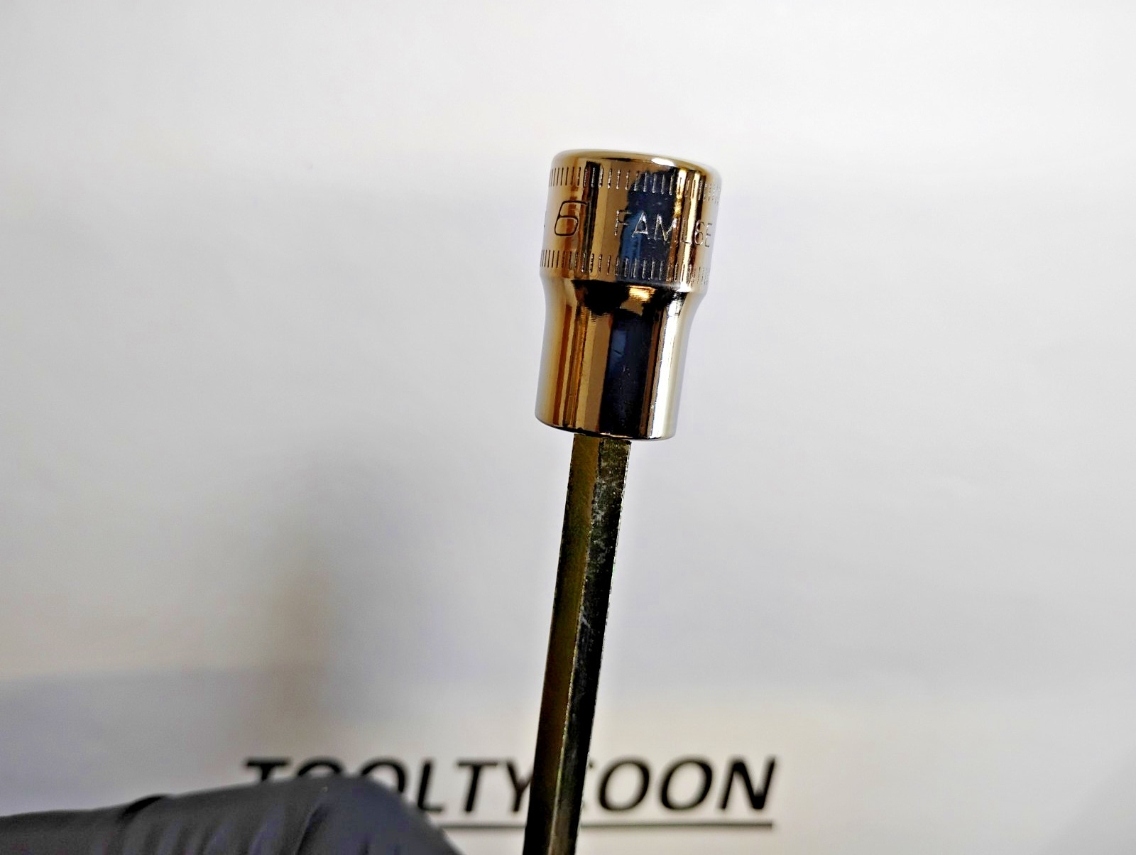 Snap-on Tools NEW 3/8″ Drive 6mm Metric Extra Long Length Hex Socket FAML6E