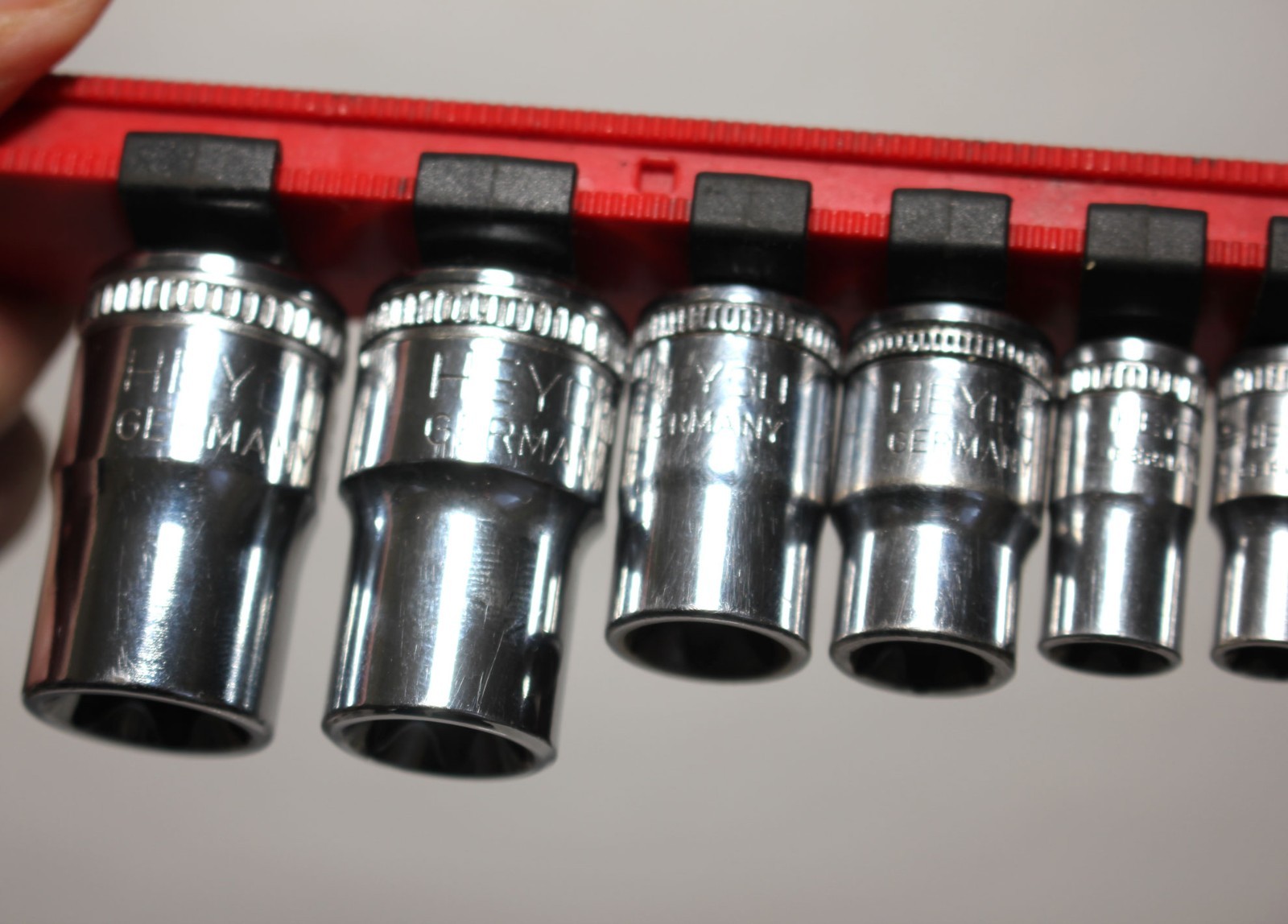 HEYCO 8 pc. External TORX Socket Set E6, E7, E8, E10, E12, E14, E16, E18 Germany