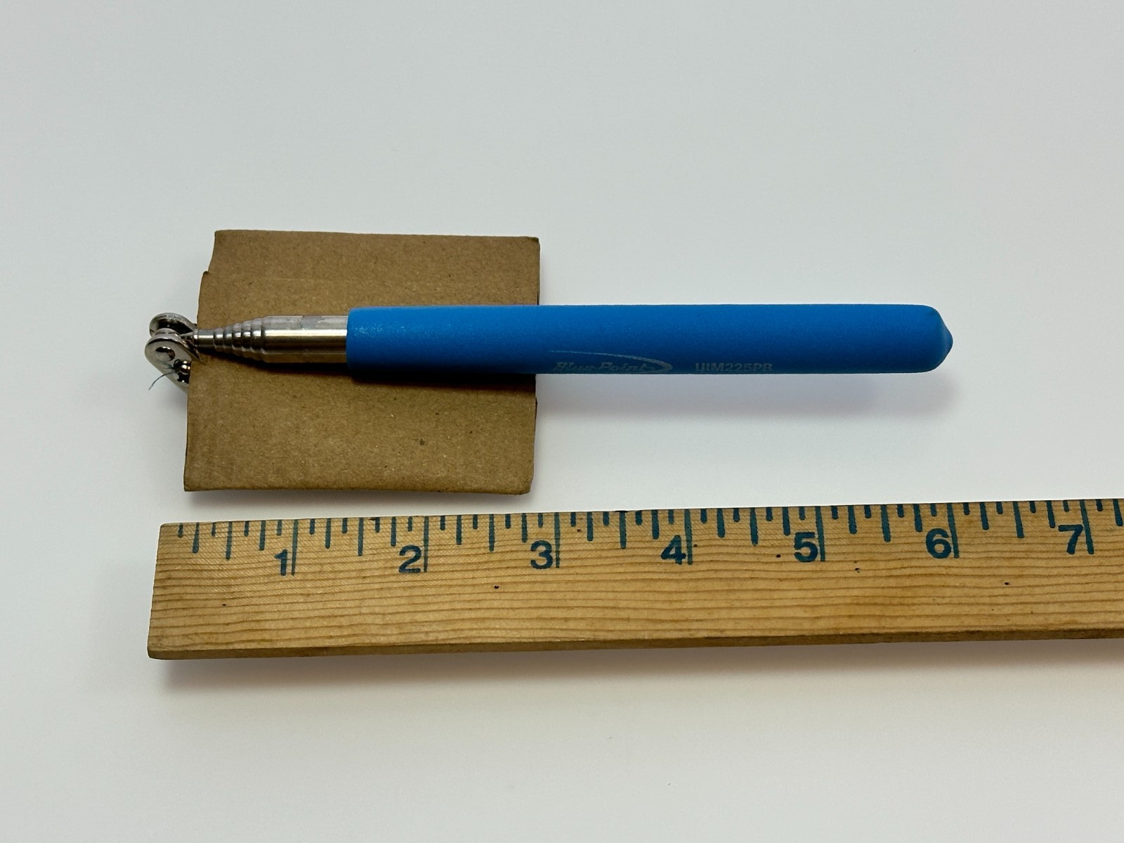 NEW Blue Point Tools 3ft Extending Retractable Inspection Mirror Pearl Blue Grip