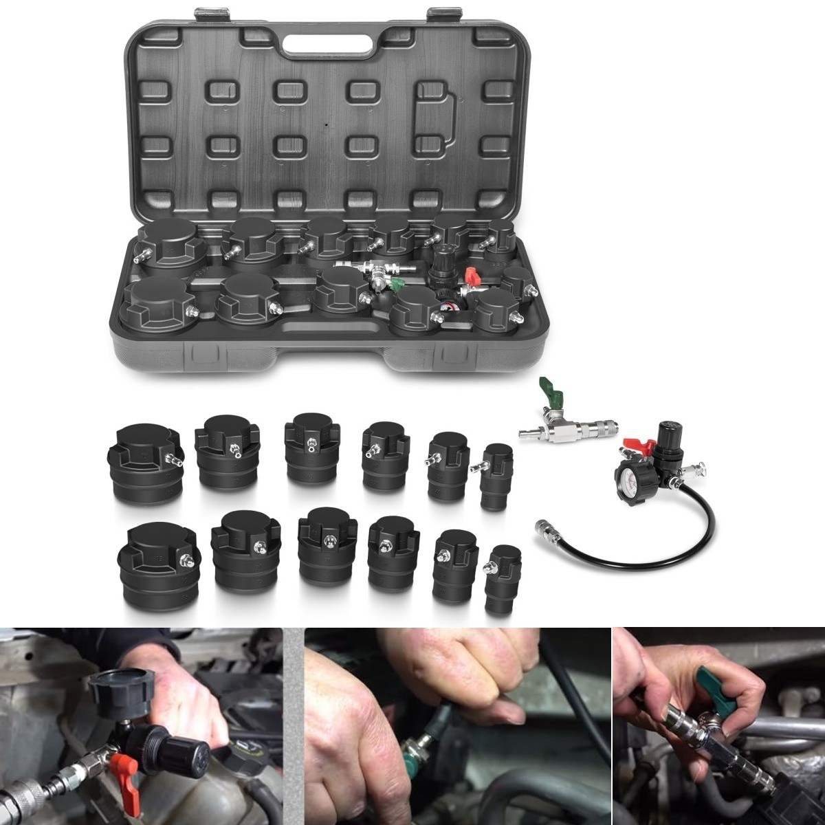 69910 Turbo Air System Test Kit for Most Turbo Systems On Cars and Light Trucks