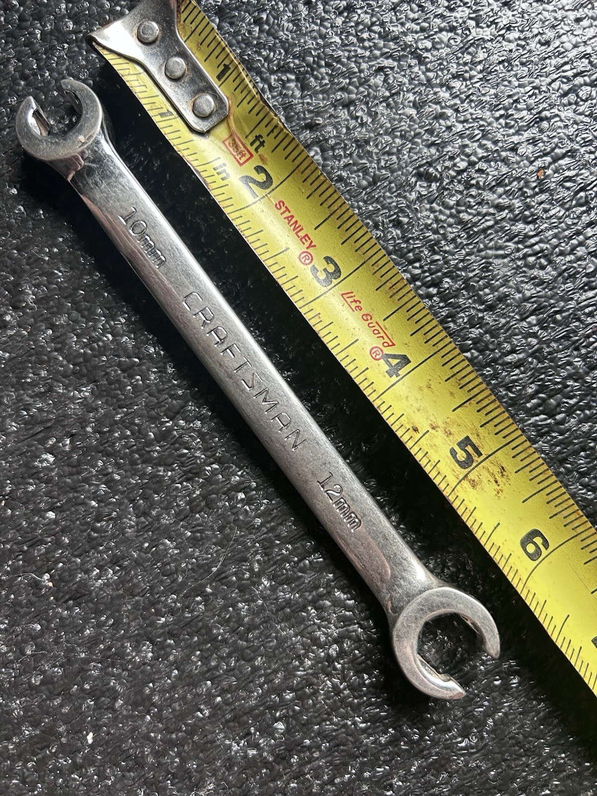 Craftsman Tools USA 42096 Metric 10mm 12mm Double Flare Nut Wrench