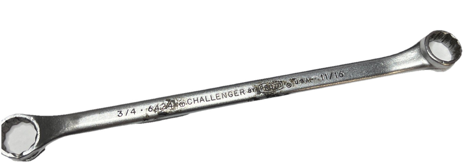 Challenger By Proto 3/4 11/16 Box End Wrench 12 Pt 6424