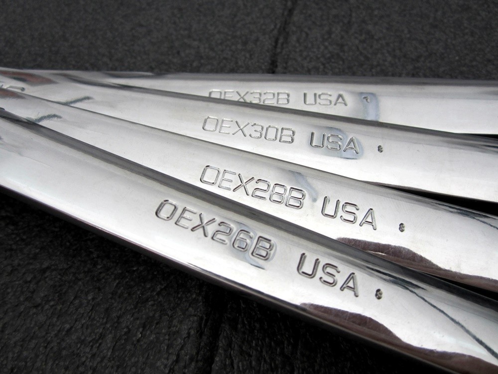 Snap-on 13/16″ 7/8″ 15/16″ 1″ SAE Combination Wrenches OEX USA