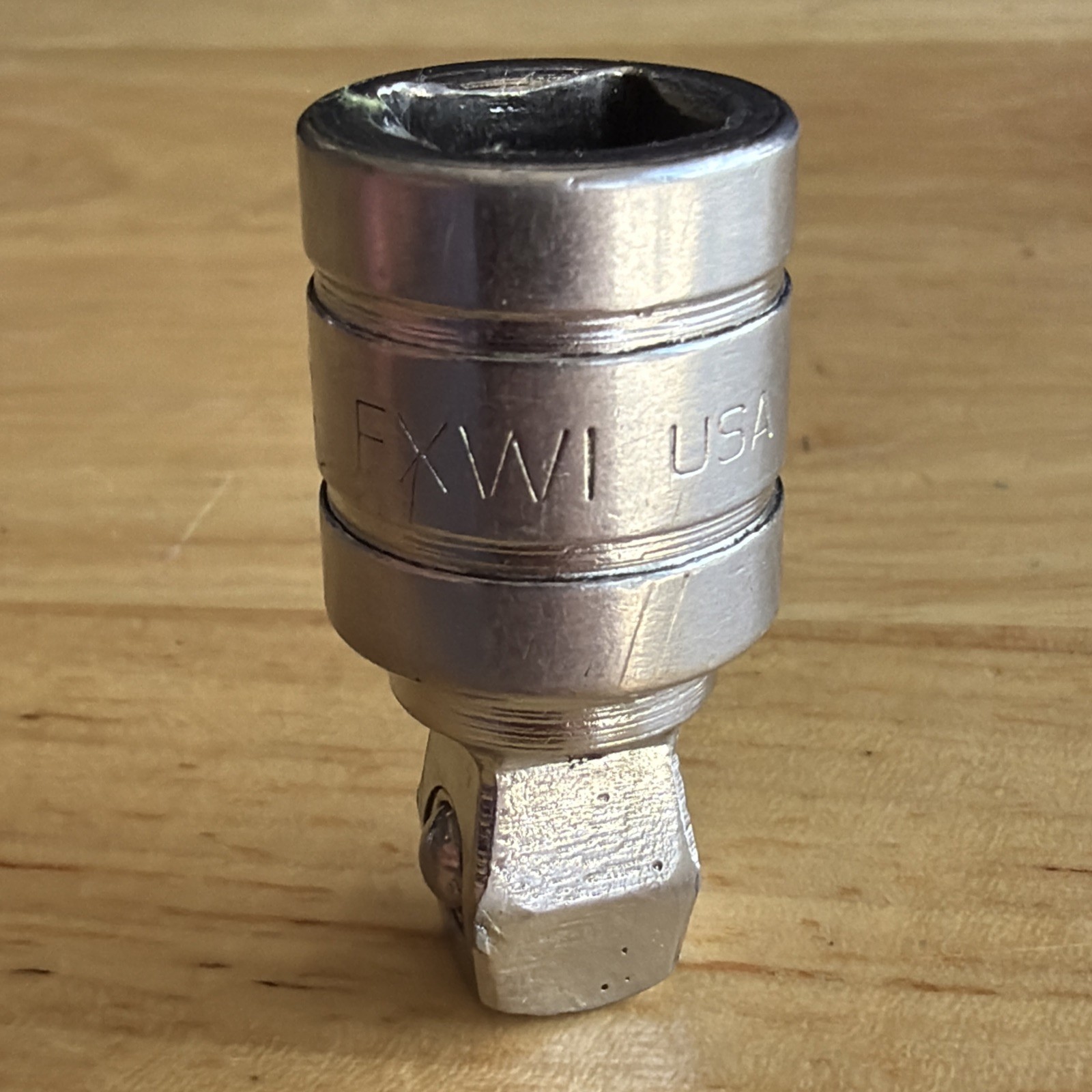 Snap On Tools 1″ Long Wobble Socket Extension 3/8″ Drive FXW1 Made in USA