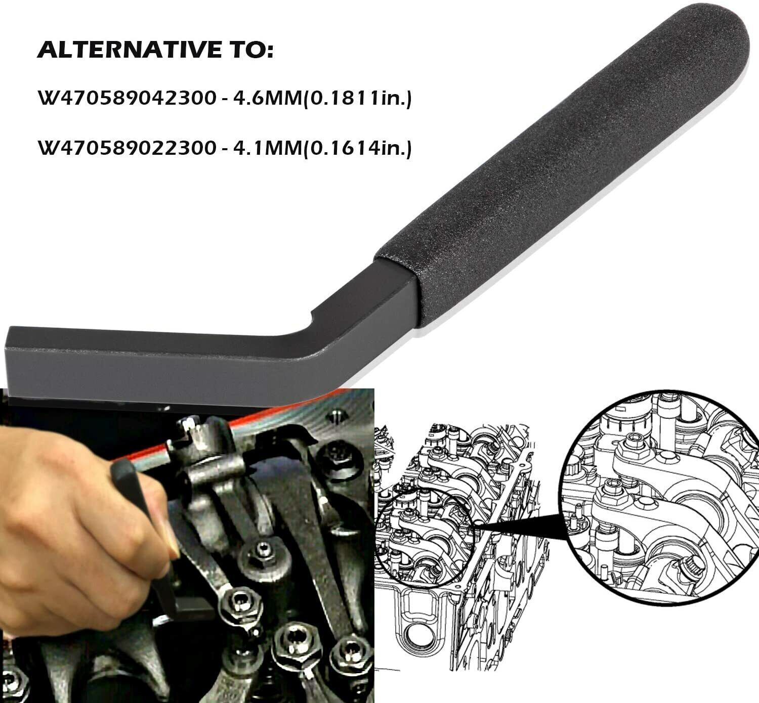 Engine Brake Adjustment Tool 4.6MM + 4.1MM Fit for Detroit Diesel DD13 DD15 DD16