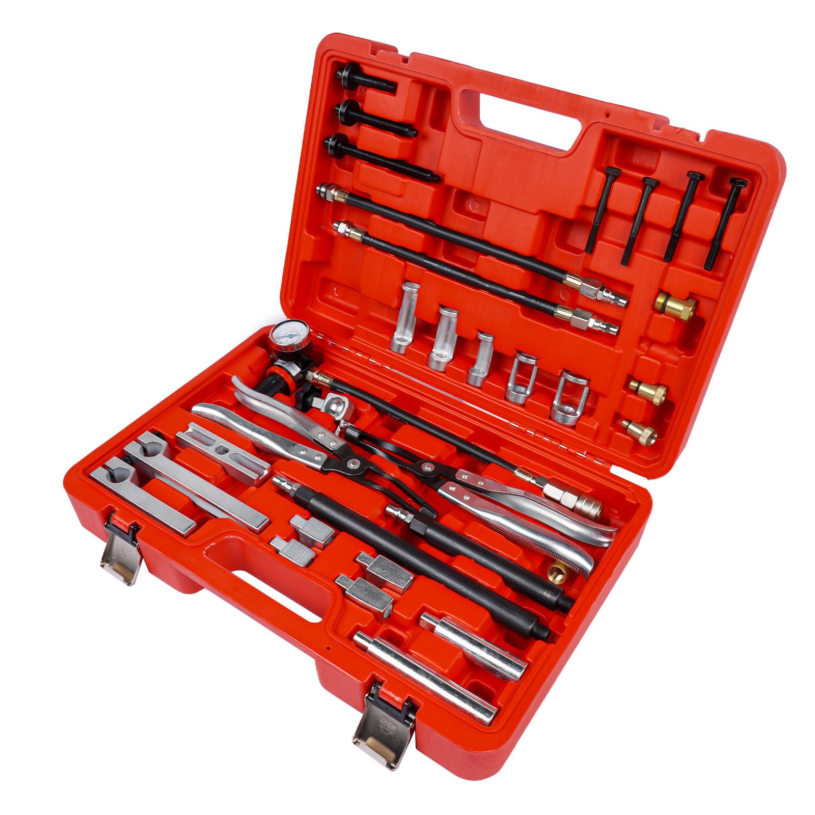 Universal Engine Valve Spring Compressor Stem Seal Removal Tool Valve Clamp Kit