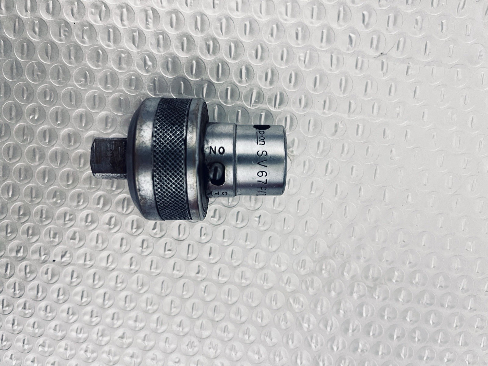 SNAP ON TOOLS USA SV67 Breaker Bar Ratchet Adapter 1/2″ Drive Pat. 2020883