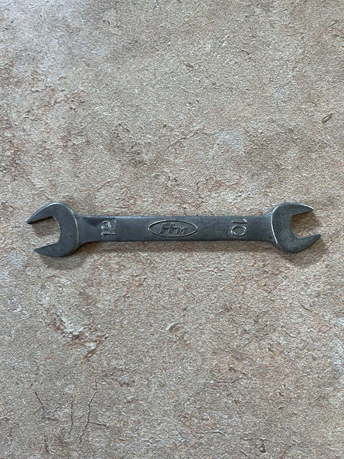 Vintage HM Honda Motor 10mm 12mm Metric Double Open Ended Wrench