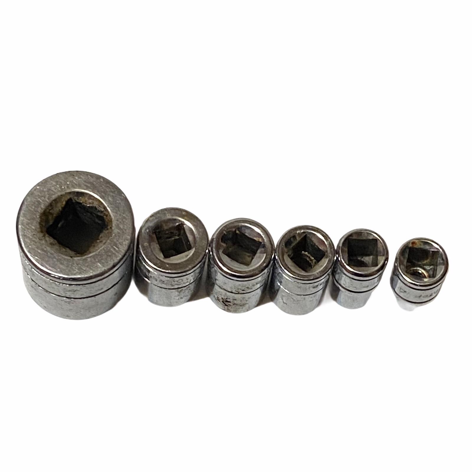 Metric CR-V 6 Point Sockets 11mm 10mm 9 7 4 19 Vintage