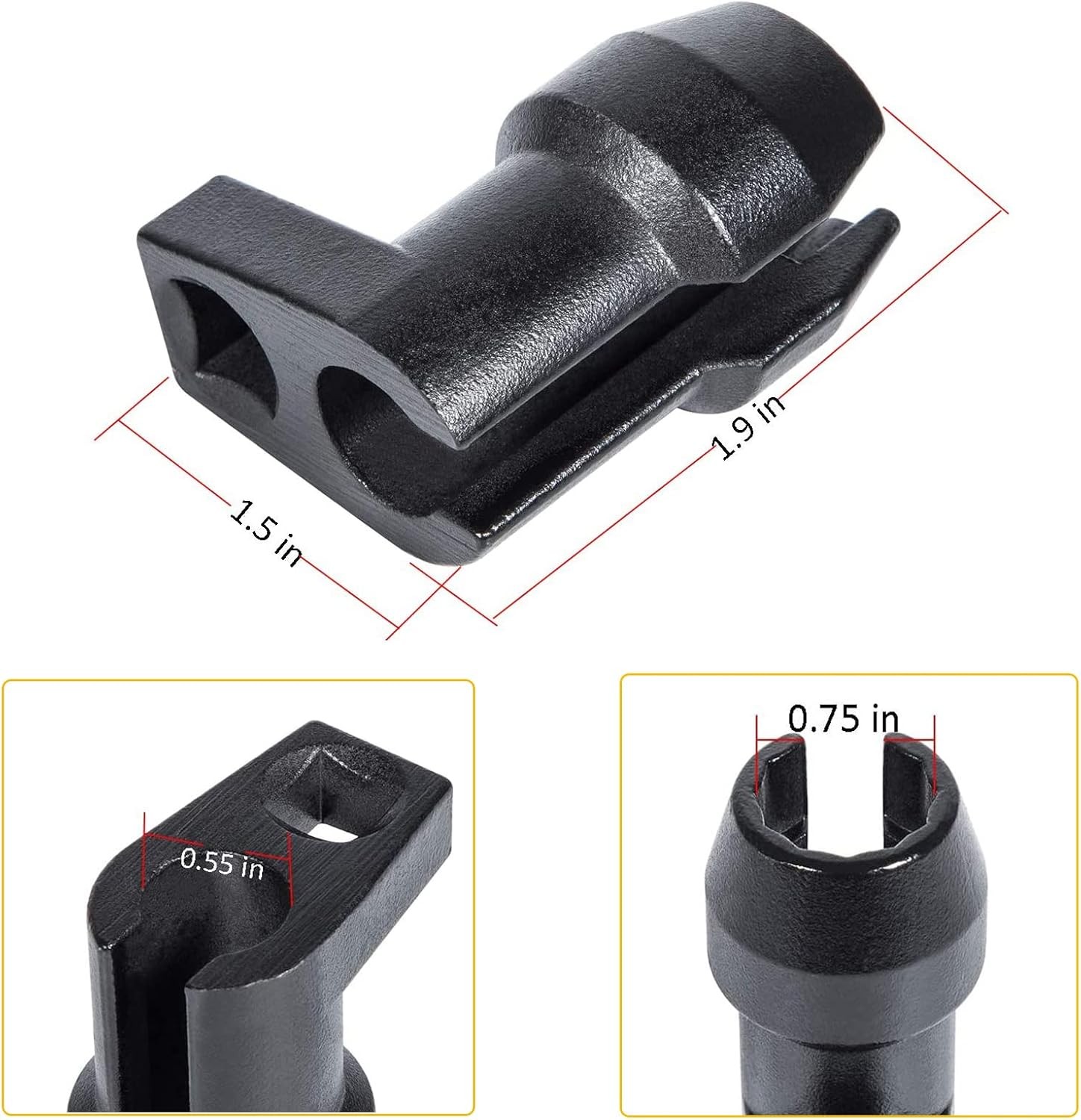 Suitable for Ford Power Stroke 6.7L Diesel Injection 17 MM Socket Set