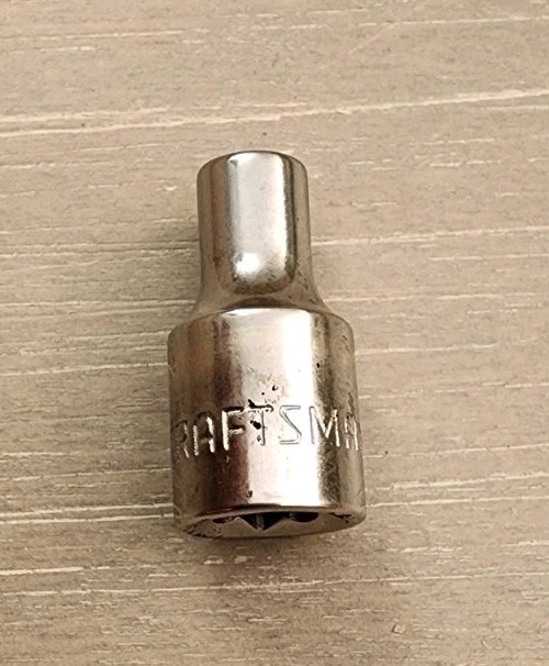 Craftsman 5/32″ Socket 6 Point 1/4″ Drive S-AC 43481