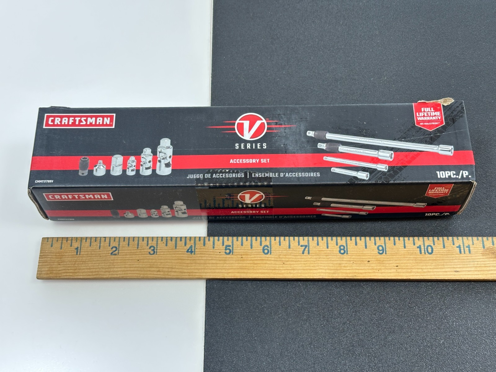NEW Craftsman V-Series (Discontinued) 10pc Extension Adapter Set w/ Locking Ext.