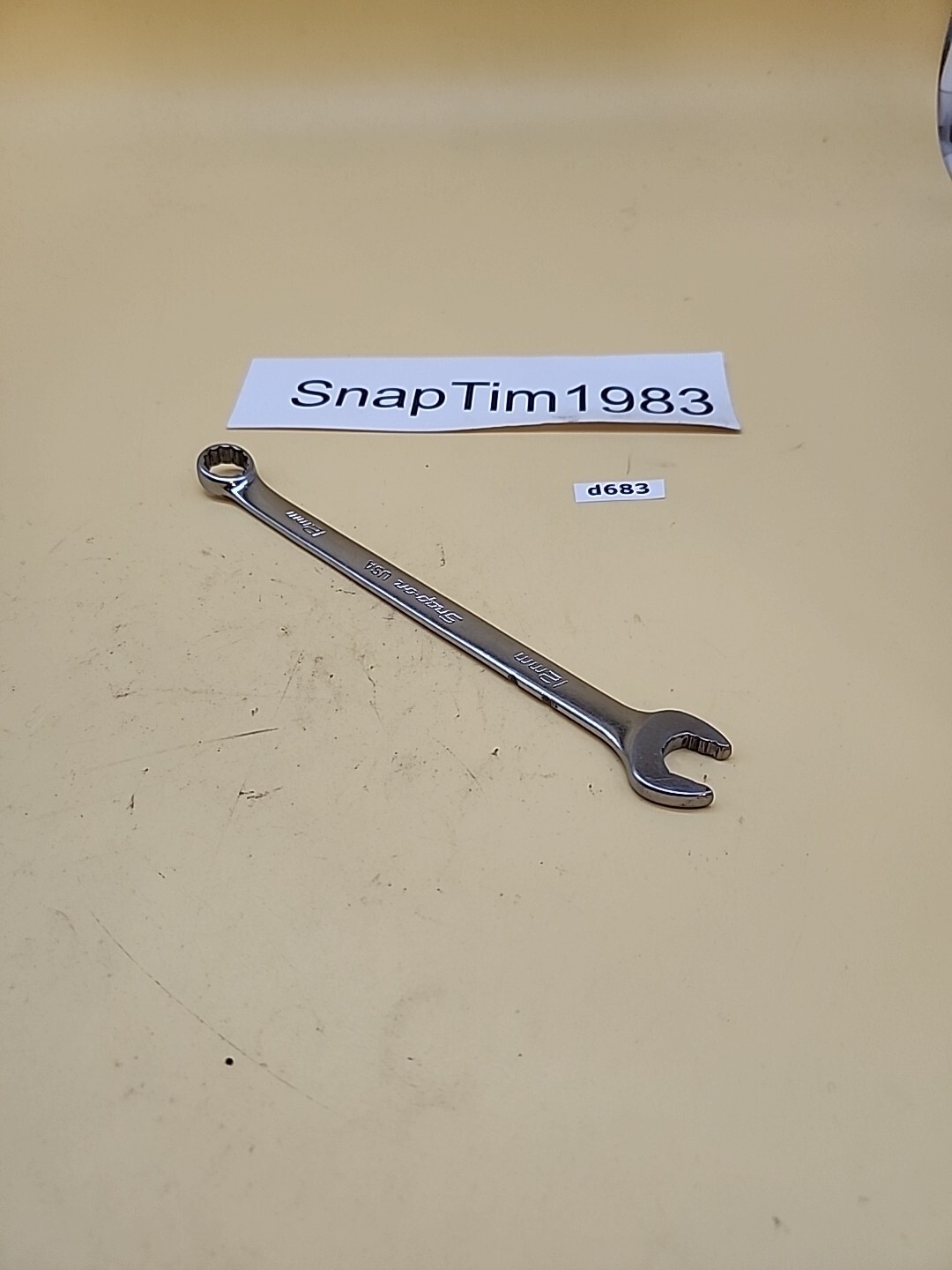 Snap-on Tools 12mm Flank Drive Plus Combination Wrench SOEXM12. USA