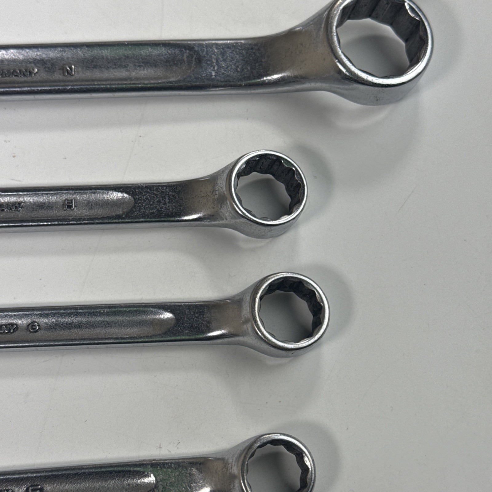 Stahlwille Germany 7 Piece Metric Combination Open Box 14 Wrench Set 11-15 21 22
