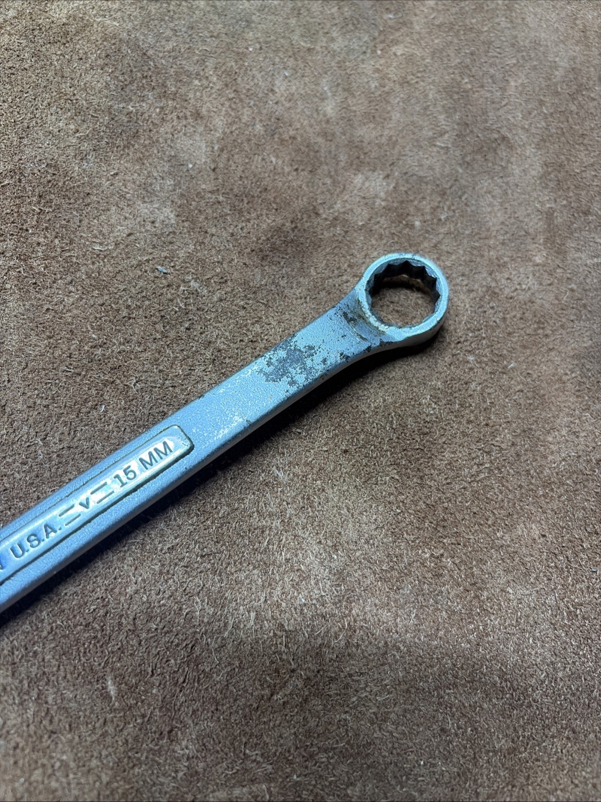 Vintage Craftsman =V= 13 Mm X 15 Mm Offset Box Wrench USA