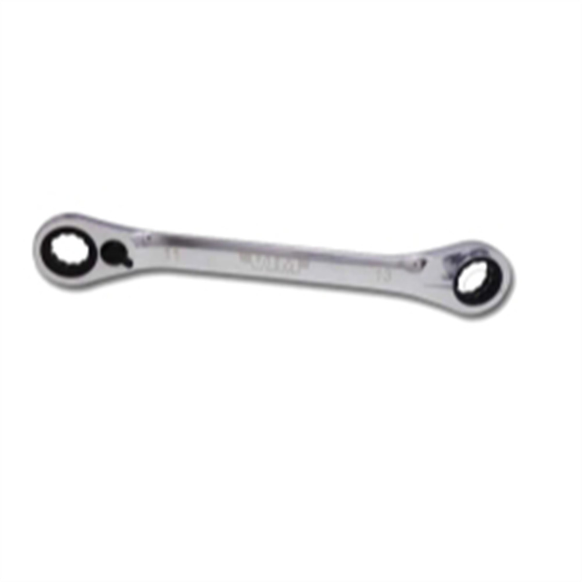 VIM Tools Dual Drive Ratchet 11 mm X 13 mm – F/R Offset Double Box, 72 Teeth