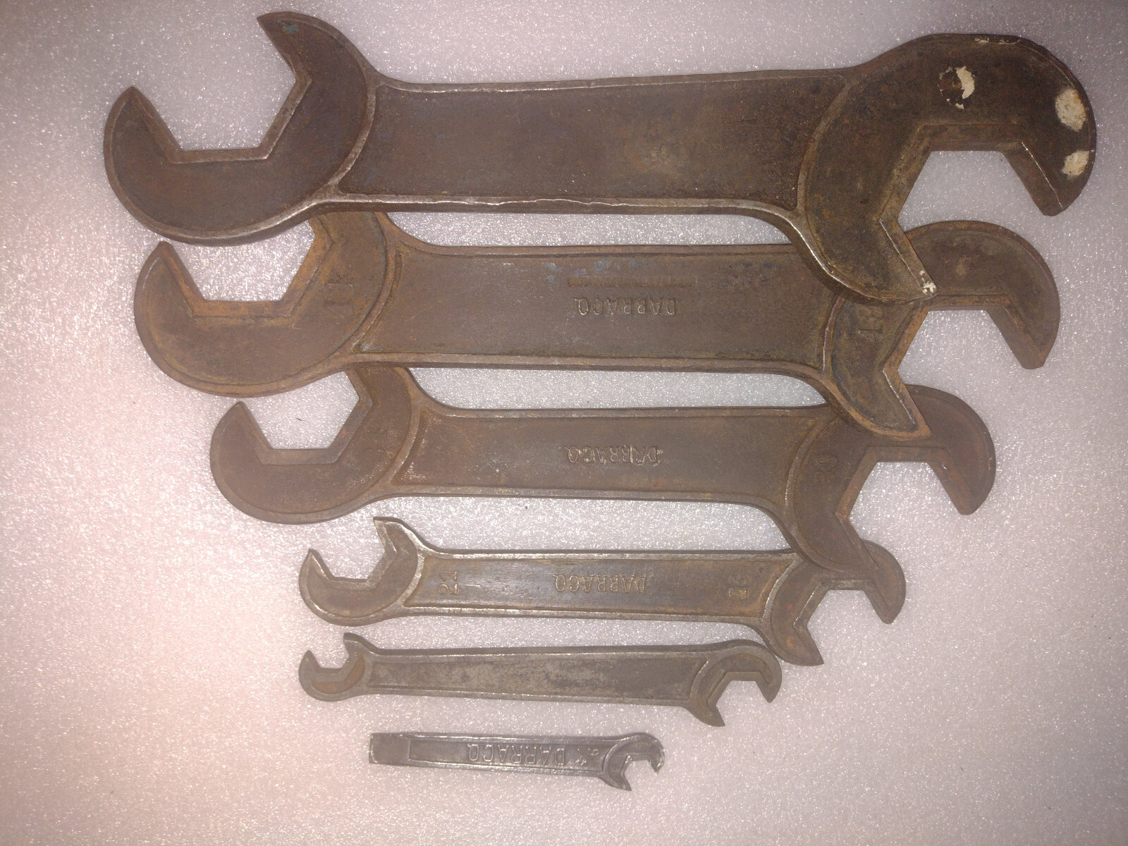 DARRACQ Wrenches Spanners Vintage 1900’s Rare for Classic Vehicles Automotives