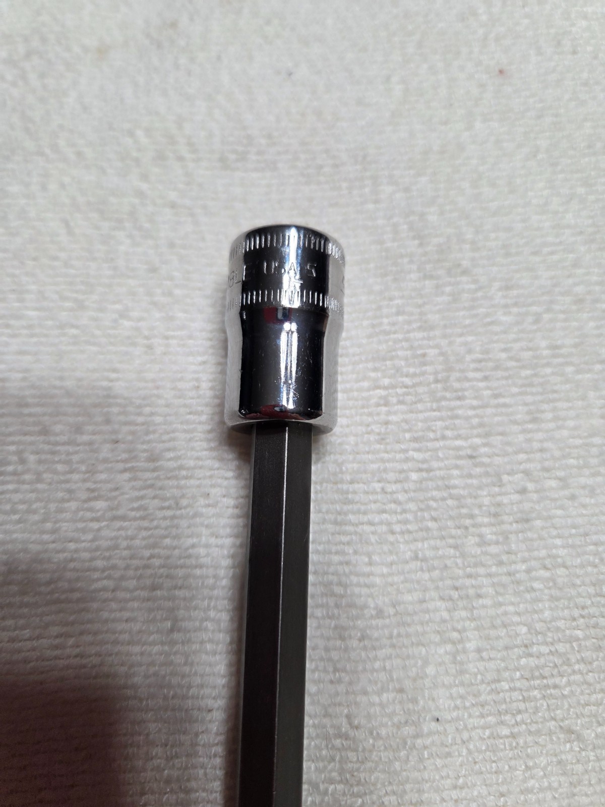 NEW Snap-On 3/8″ Dr Metric 8 mm Triple Square Hex Bit Long Socket Driver FTSM8LE