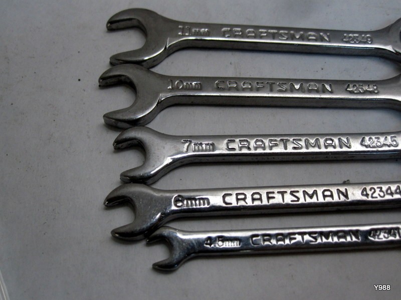 CRAFTSMAN set of 5 Midget mix lot See description