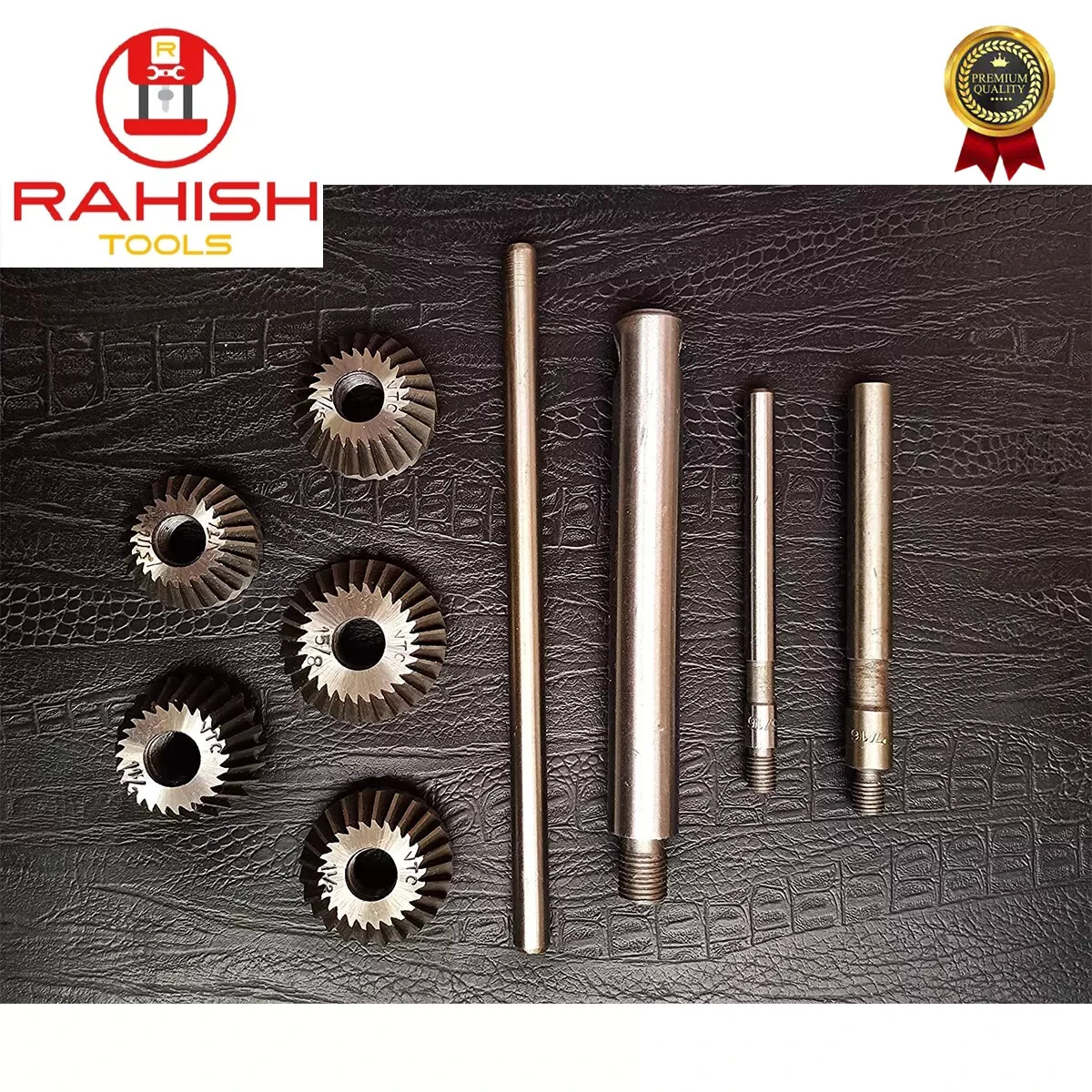 Valve Seat And Face Cutter 5 Pcs Set Automotive Industry Leader RAHISHTOOLS