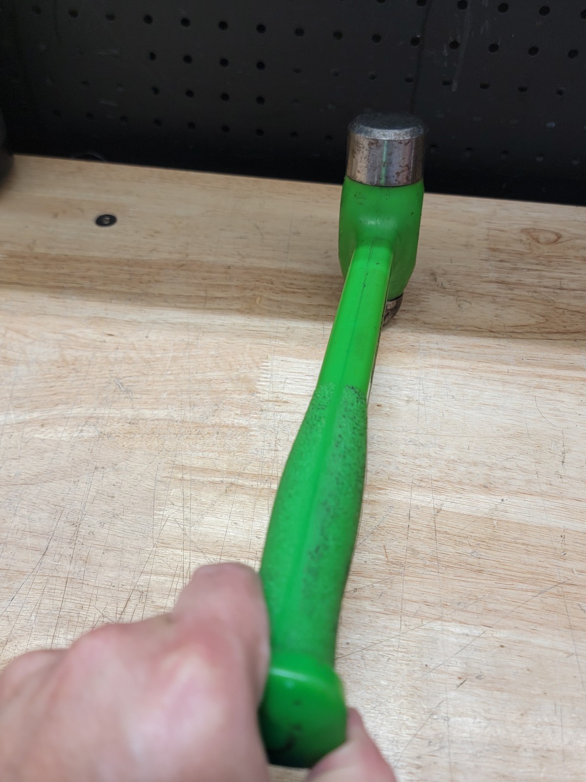 Matco Tools 32oz Ounce Ball Peen Dead Blow Hammer Green BH32DB Made in USA