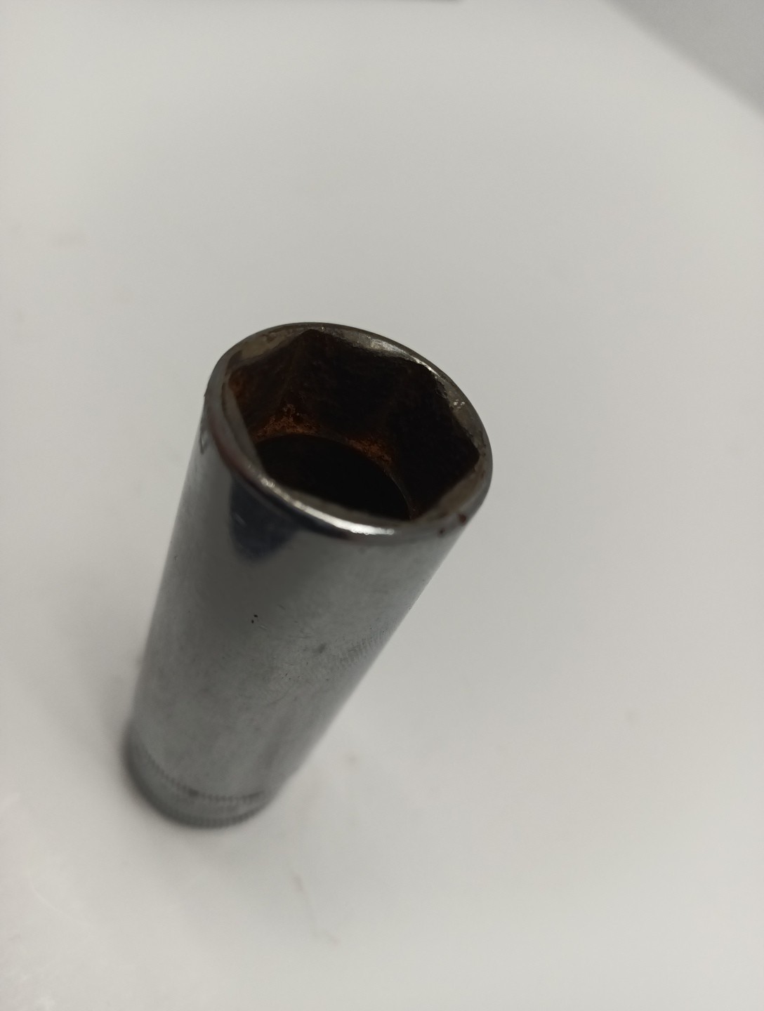 Snap On Tools SFSM18 3/8 Dr 6Pt Metric 18mm Flank Dr Deep Chrome Socket USA