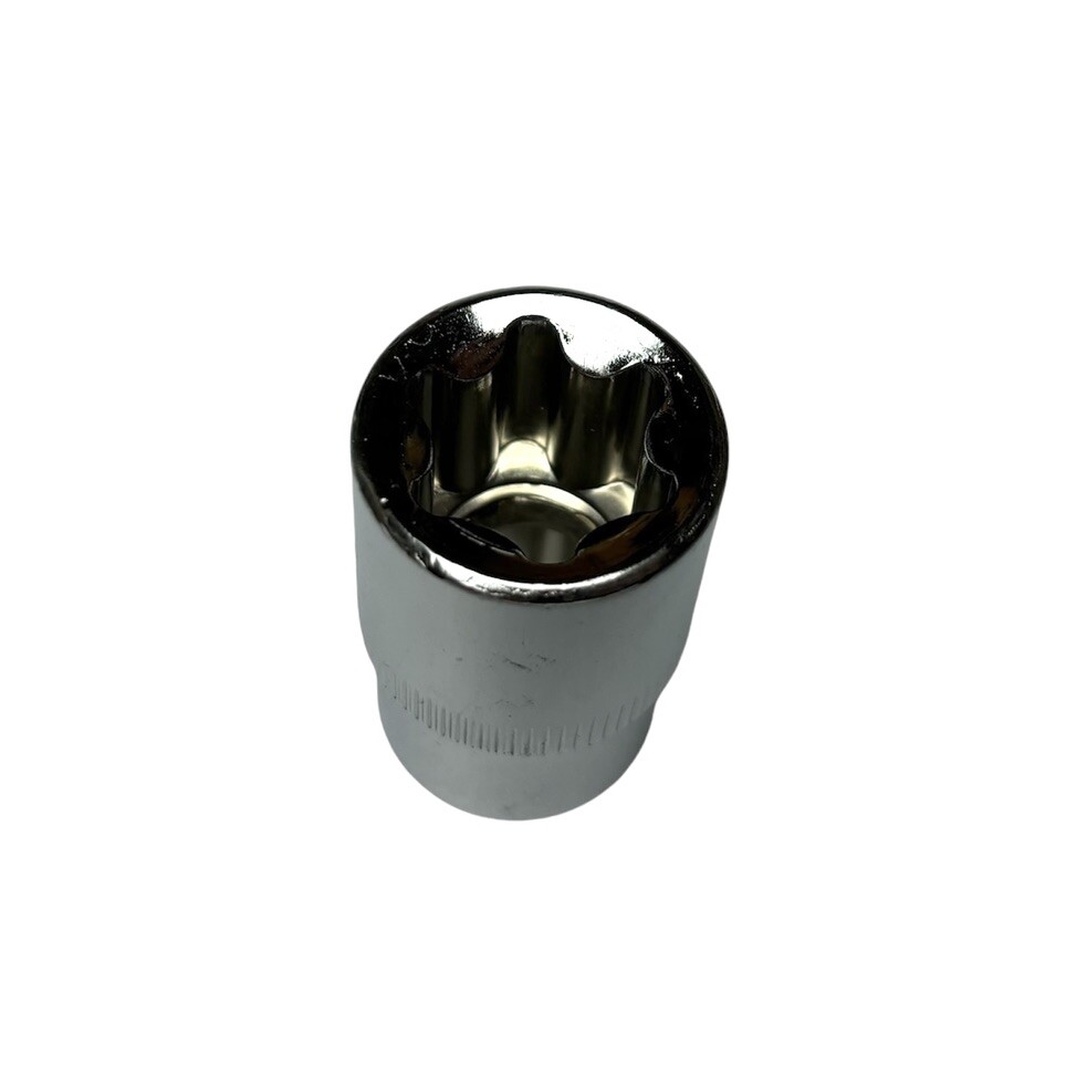 E20 Torx 1/2” Drive External Chrome Type E Socket 6 Point For Ratchet Wrench