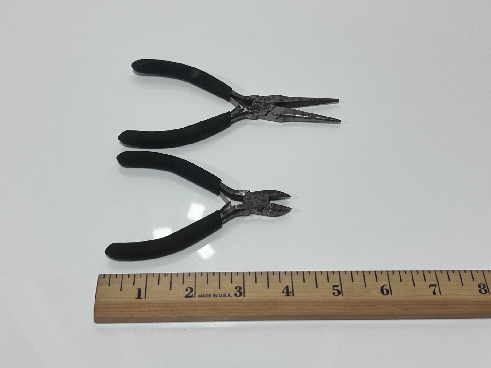Craftsman Tools 80 YEARS EDITION 2pc Pliers Set Lot, 45740 Needle & 45733 Cutter