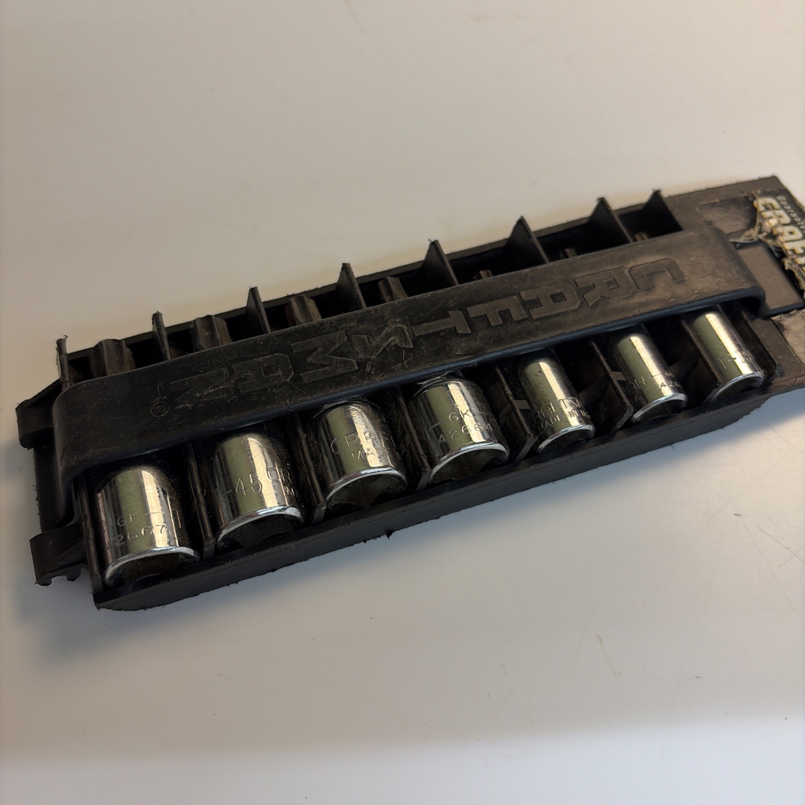 Vintage Craftsman Torx Bit Socket Set T15 T50 USA 7 Pc With Holder