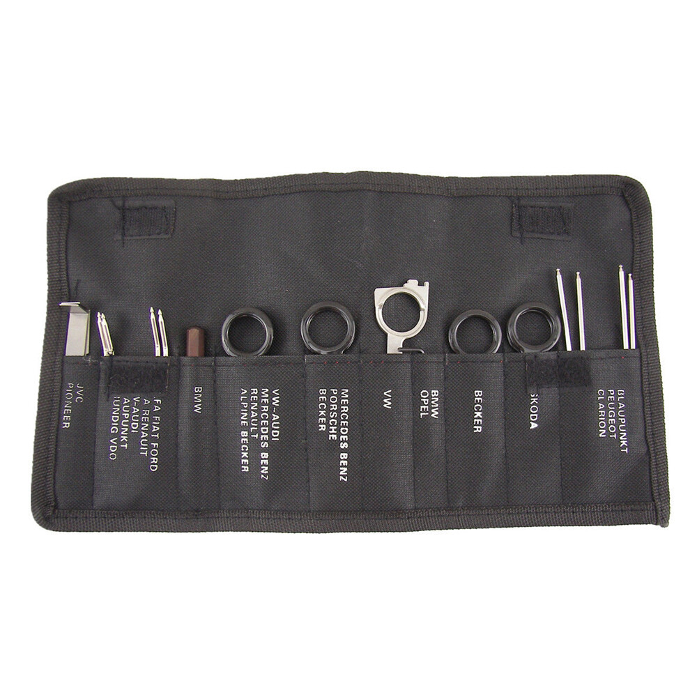 20Pcs Car Radio CD Stereo Release Removal Tool Set Key For Audi BMW VW Ford GM