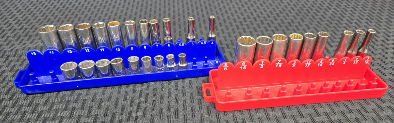 Craftsman 1/4 in. Drive SAE and Metric 6 and 12 Point Deep Chrome Socket Set