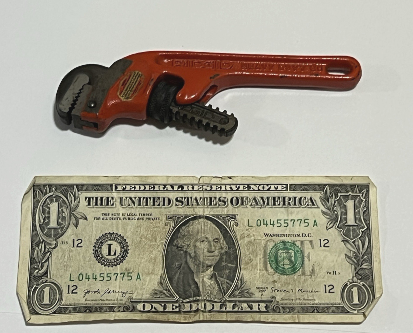 RIDGID E6 Ridge Tool Co 6″ Heavy Duty End Pipe Wrench USA NICE